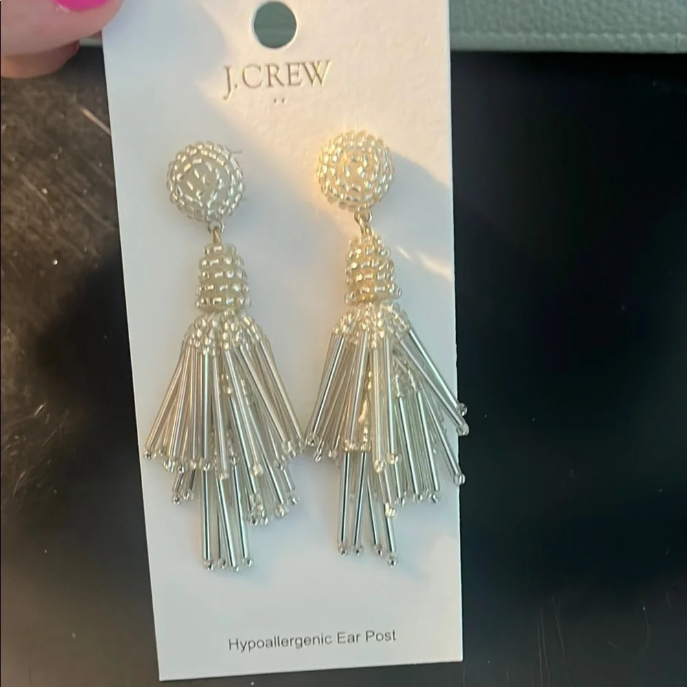 Jcrew pearl earrings